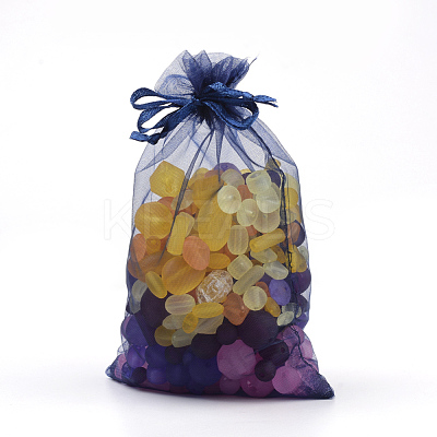 Organza Gift Bags with Drawstring OP-R016-7x9cm-21-1