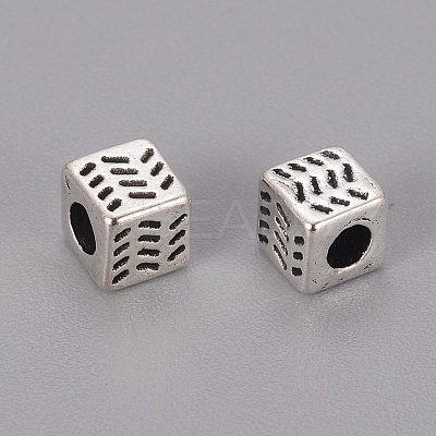 Tibetan Style Alloy Spacer Beads LFH10004Y-1