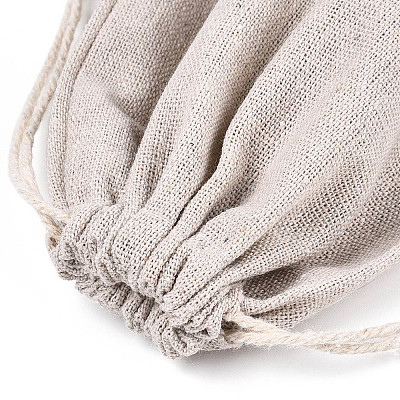 Cotton Packing Pouches Drawstring Bags ABAG-R011-17x23-1