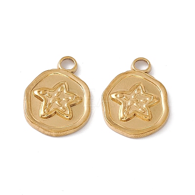 Ion Plating(IP) 304 Stainless Steel Pendants LS-STAS-K242-08G-1
