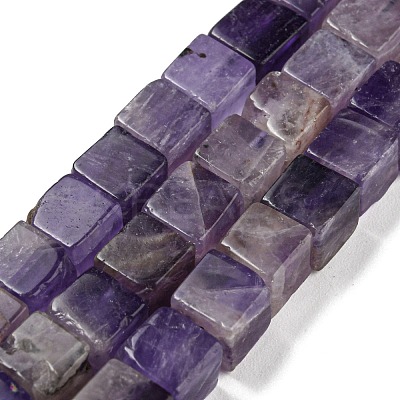 Natural Amethyst Beads Strands G-Q1008-B02-1