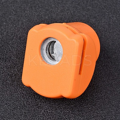 Random Single Color or Random Mixed Color Mini Plastic Craft Paper Punch Sets for Scrapbooking & Paper Crafts AJEW-L051-09-1