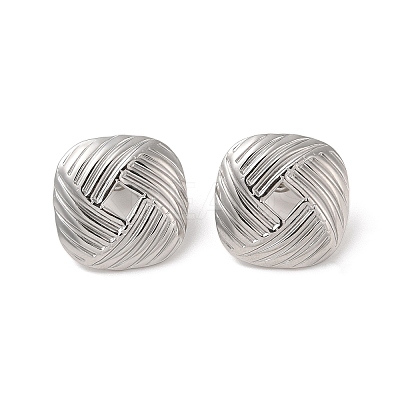 Non-Tarnish 304 Stainless Steel Stud Earrings for Women EJEW-L272-027P-02-1