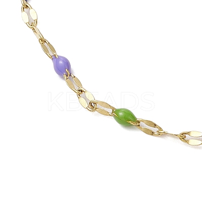 304 Stainless Steel Chain Necklaces NJEW-JN05043-1