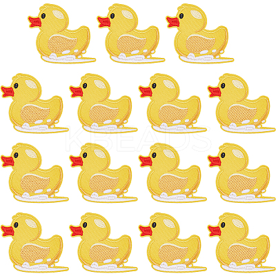 Computerized Embroidery Polyester Iron on/Sew on Patches PATC-WH0003-60A-1