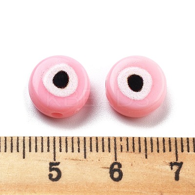 Opaque Printed Acrylic Beads LS-OACR-G038-04D-1