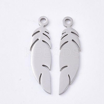 Tarnish Resistant 201 Stainless Steel Pendants X-STAS-T045-45P-1