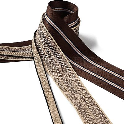 9 Yards 3 Styles Polyester Ribbon SRIB-C002-08D-1