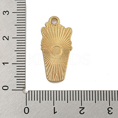 Cartoon Alloy Enamel Pendants ENAM-H045-05G-01-1