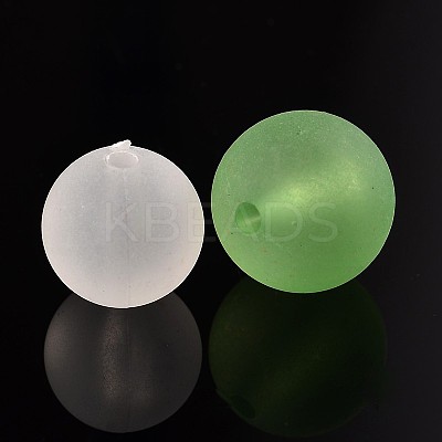 Transparent Acrylic Beads FACR-MSMC001-04-1