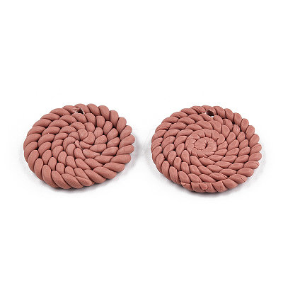 Handmade Polymer Clay Pendants X-CLAY-N010-093-1