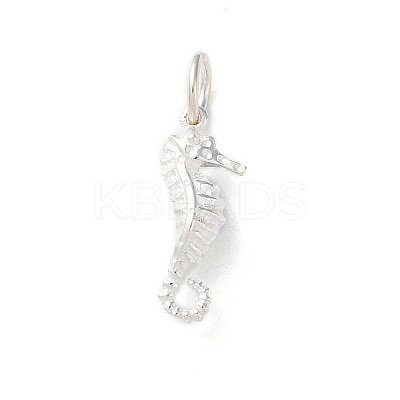 925 Sterling Silver Sea Animal Sea Horse Charms STER-E071-02S-05-1