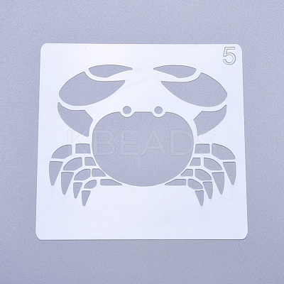 Plastic Drawing Stencil for Kids Teen Boys Girls DIY-D023-13D-1