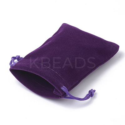 Rectangle Velvet Pouches X-TP-R002-10x12-08-1