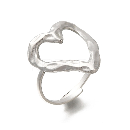 304 Stainless Steel Rings for Women RJEW-S238-02P-1