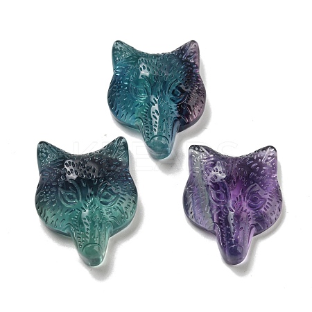 Natural Fluorite Pendants G-M417-07A-1
