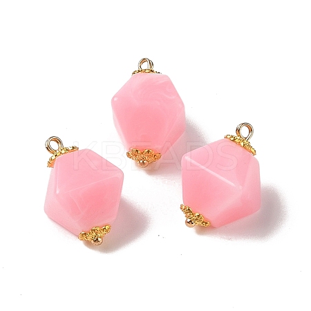 Two Tone Acrylic Pendants MACR-C033-07E-1