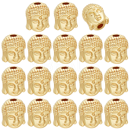 18Pcs Alloy Bead PALLOY-BC0001-14-1