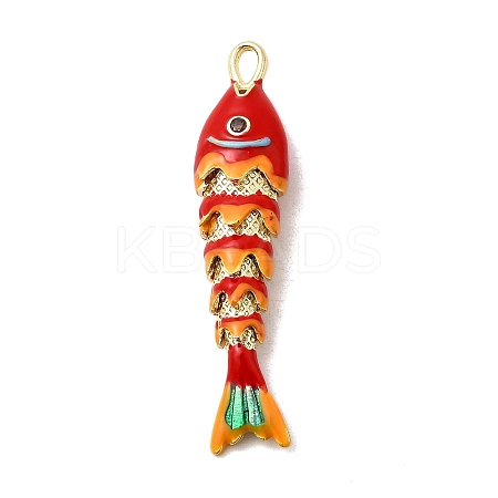 Rack Plating Brass Pendants KK-A268-05G-C04-1