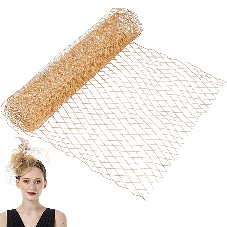 Big Eye Mesh Polyester Organza Veil DIY-WH0028-94C-1