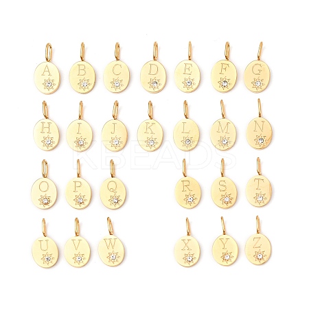 304 Stainless Steel Cubic Zirconia Pendants Set STAS-A125-09G-1