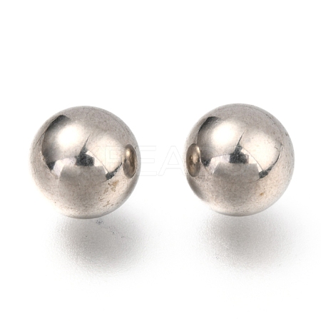 201 Stainless Steel Beads STAS-H139-03A-P-1