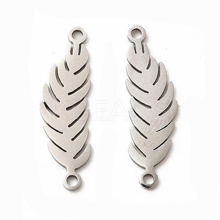 Non-Tarnish 201 Stainless Steel Connector Charms STAS-K251-077P-1
