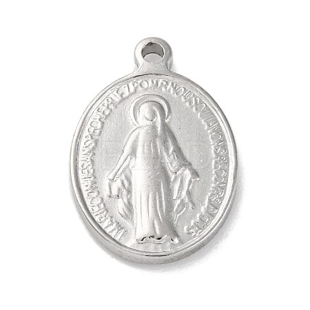 Anti-Tarnish 201 Stainless Steel Pendants LS-STAS-Q015-03P-1