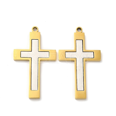 201 Stainless Steel Pendants STAS-Q216-04G-1