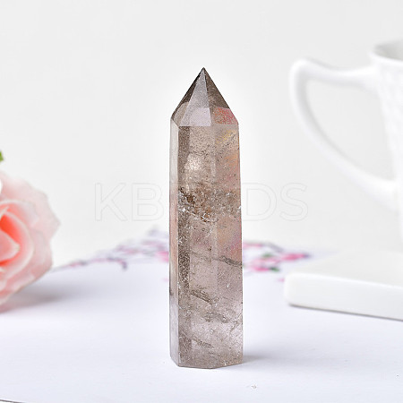 Point Tower Natural Smoky Quartz Home Display Decoration PW23030679093-1