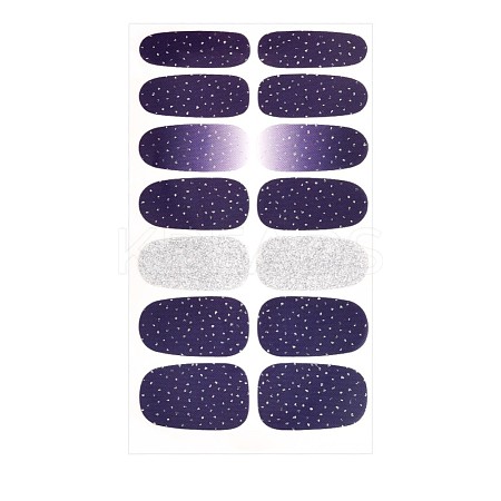 Full Wrap Gradient Nail Polish Stickers MRMJ-T048-017-1