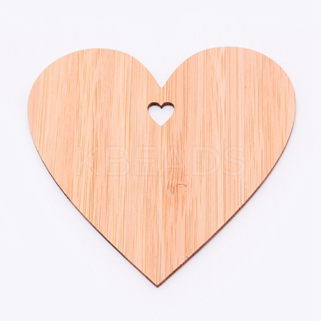 Unfinished Wooden Pieces for Big Pendants AJEW-WH0129-31-1