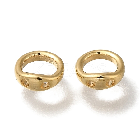 Brass Ring Charm Connectors LS-KK-H502-05G-1