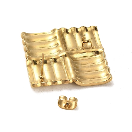 304 Stainless Steel Stud Earring Findings LS-EJEW-Q794-01G-1