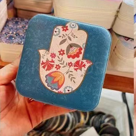 PU Leather Jewelry Box WICR-PW0011-24-35-1