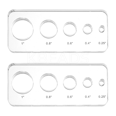 Acrylic Safety Eye Insertion Tool for Toy Making TOOL-WH0155-169-1