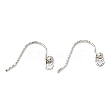 201 Stainless Steel Ear Hooks STAS-C117-02P-1