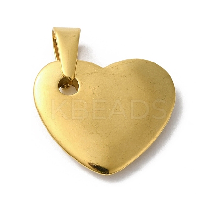 PVD Vacuum Plating 304 Stainless Steel Pendants STAS-B069-06G-1
