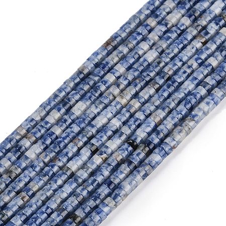 Natural Blue Spot Jasper Beads Strands G-H230-56-1