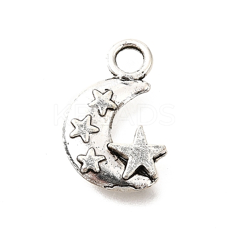 Tibetan Style Alloy Pendants TIBE-L008-14AS-1
