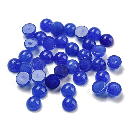 Natural White Jade Dyed Cabochons G-H309-03-28-1
