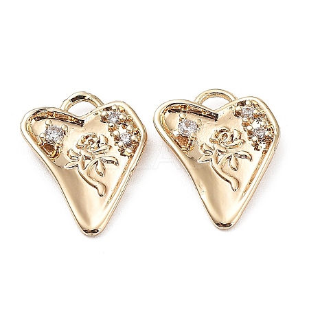 Brass Pendants KK-Q785-03G-1