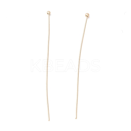 Brass Ball Head Pins KK-WH0058-02D-G02-1