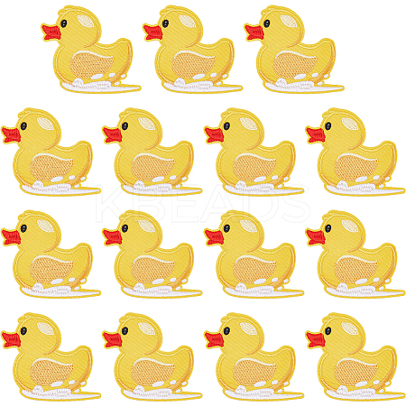 Computerized Embroidery Polyester Iron on/Sew on Patches PATC-WH0003-60A-1