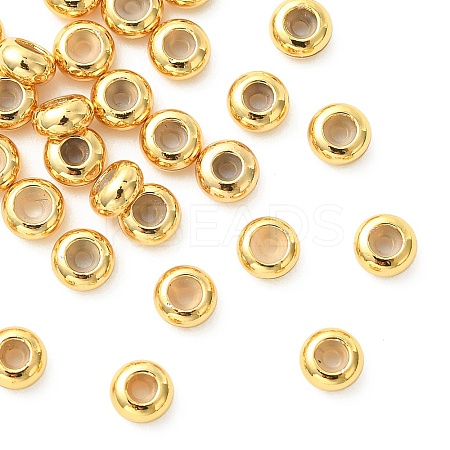 SHEGRACE Rondelle Brass Beads XGRPCU131-252G-1