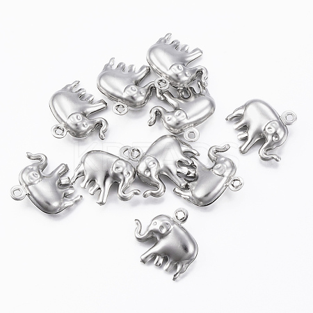 Tarnish Resistant 304 Stainless Steel Charms STAS-H413-13P-1