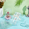 Transparent PET Tea Storage Boxes CON-WH0106-08A-5