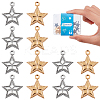20Pcs 2 Colors 304 Stainless Steel Charms FIND-DC0001-13-1
