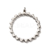 Non-Tarnish 304 Stainless Steel Pendants STAS-M311-12P-2