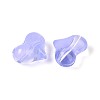 Transparent Glass Beads GLAA-T025-28H-2
